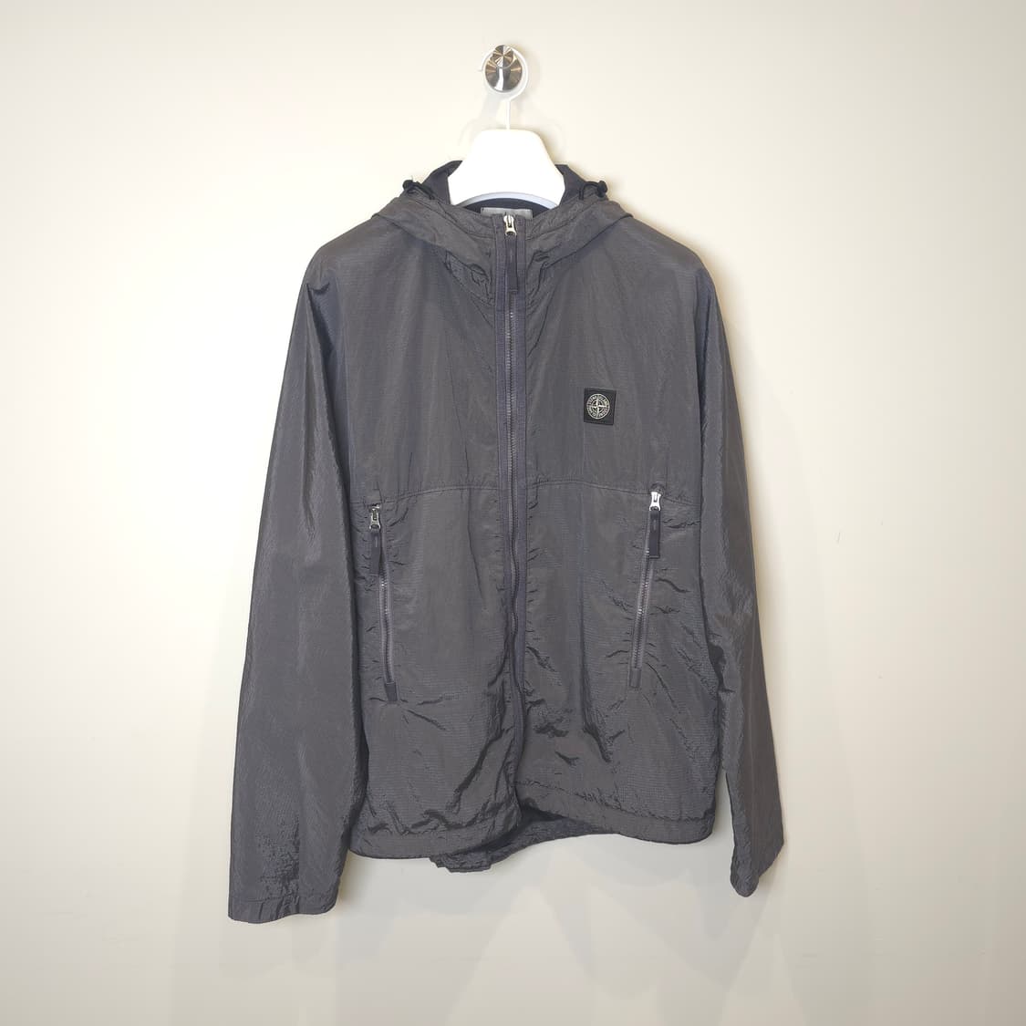 [중고/정품] 스톤아일랜드 나일론 메탈 워트로 립스탑  자켓 바람막이 상품이미지1