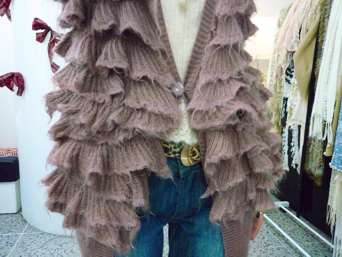 soft wave ruffle vest 상품이미지2