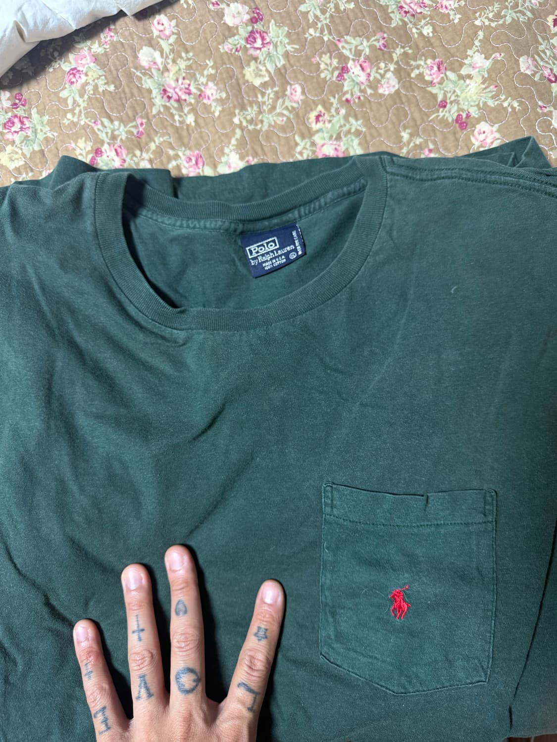 폴로 빈티지 반팔 made in USA  상품이미지1