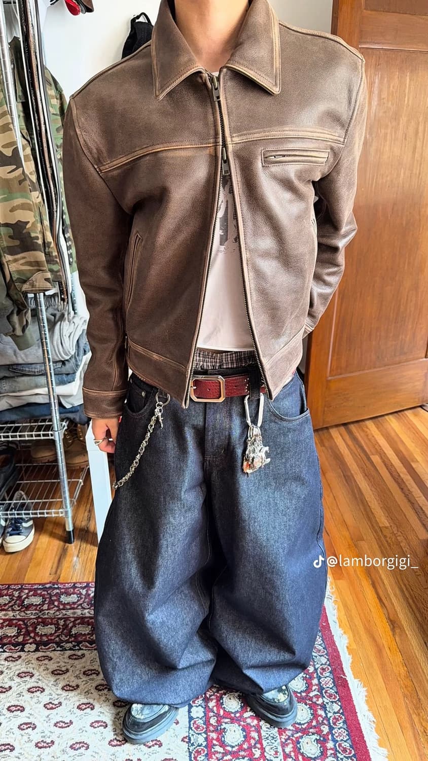 [S] Mutimer 레더자켓 상품이미지1