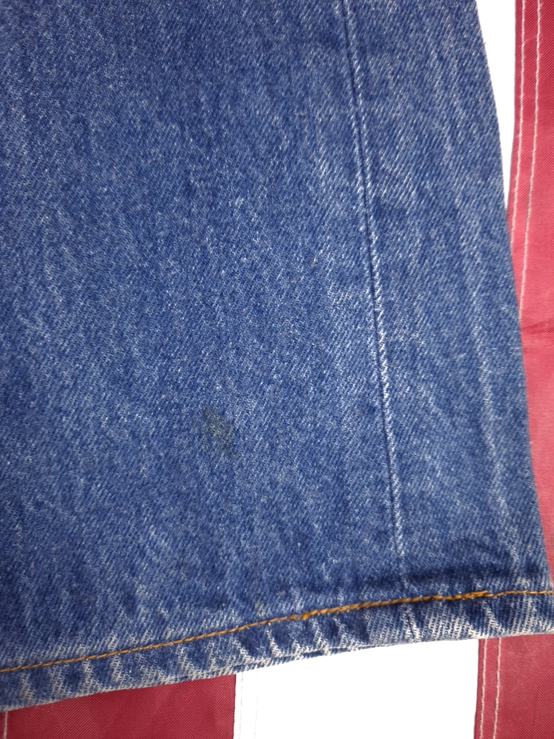 오리지날 미국제조 90's 리바이스 501XX 데님진 상품이미지10