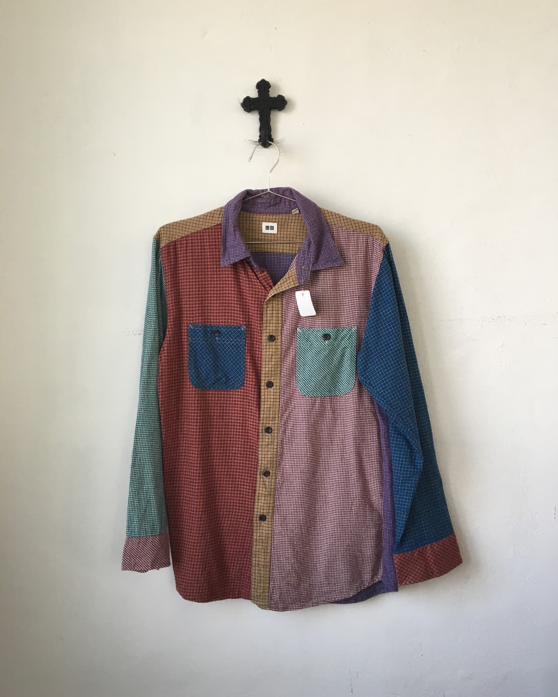Patch mixed shirt 상품이미지2