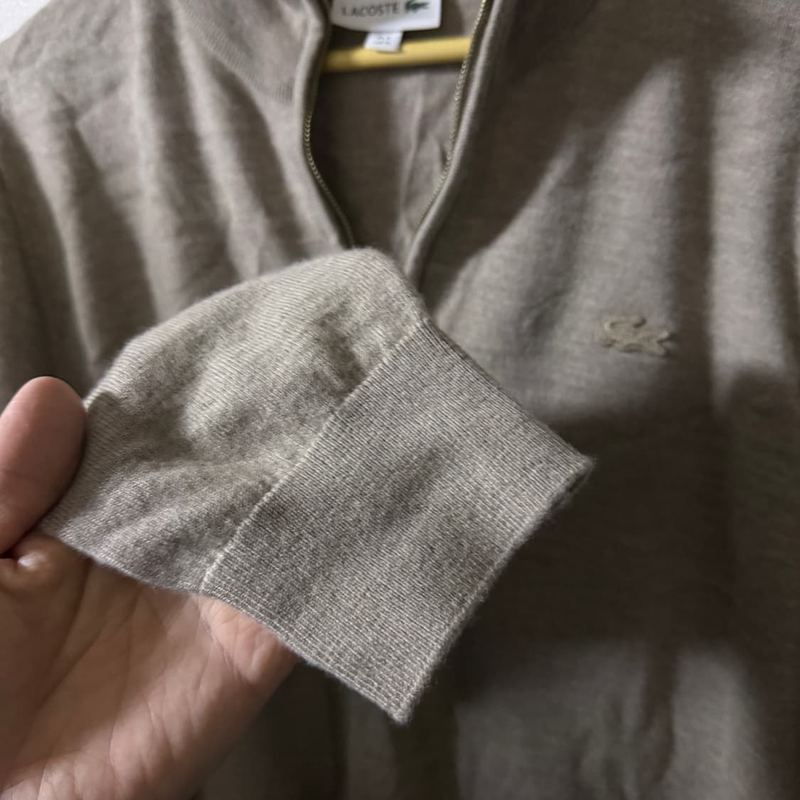 라코스테 남성 하프넥 모 로고 니트 4 (95정도) 상품이미지4