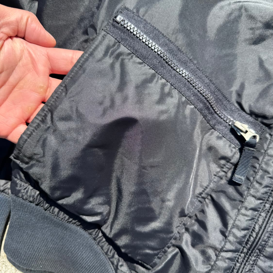 [XL] 00s Armani Jeans 알마니진 테크니컬 봄버 자켓 상품이미지9