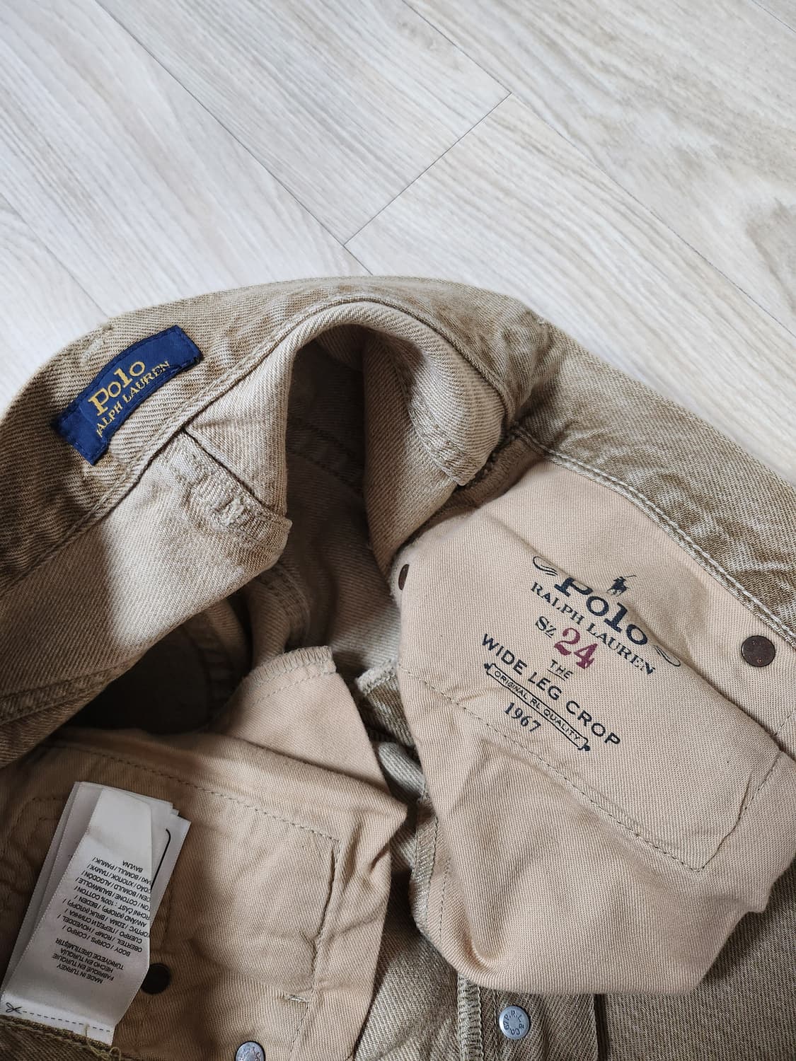 폴로랄프로렌 크롭와이드팬츠(24 상품이미지9