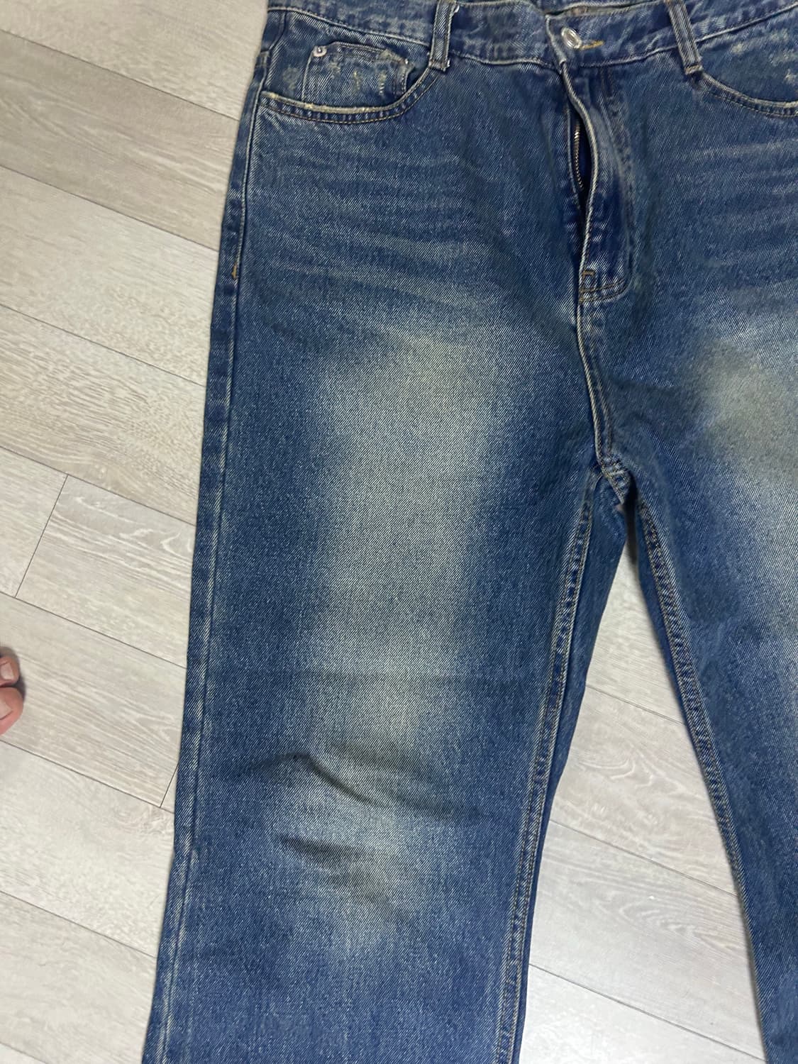 에니타임로릭 세미플레어핏 청바지 상품이미지8