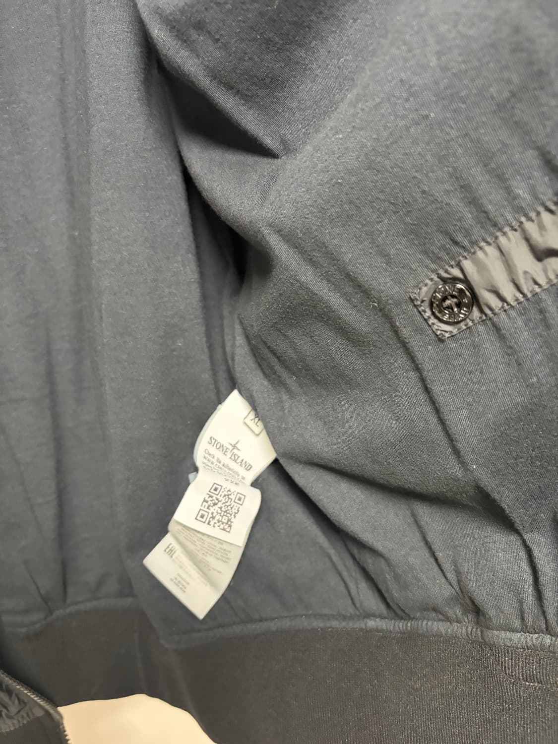 스톤아일랜드 블랙 바람막이 XL 상품이미지2