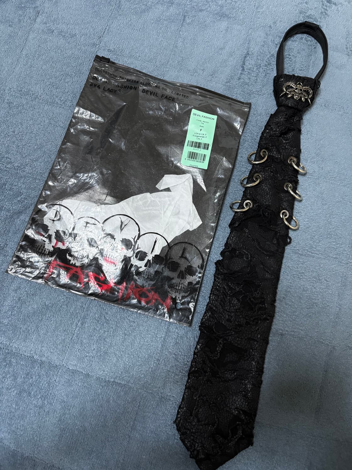 Devil Fashion Gothic 넥타이 상품이미지3