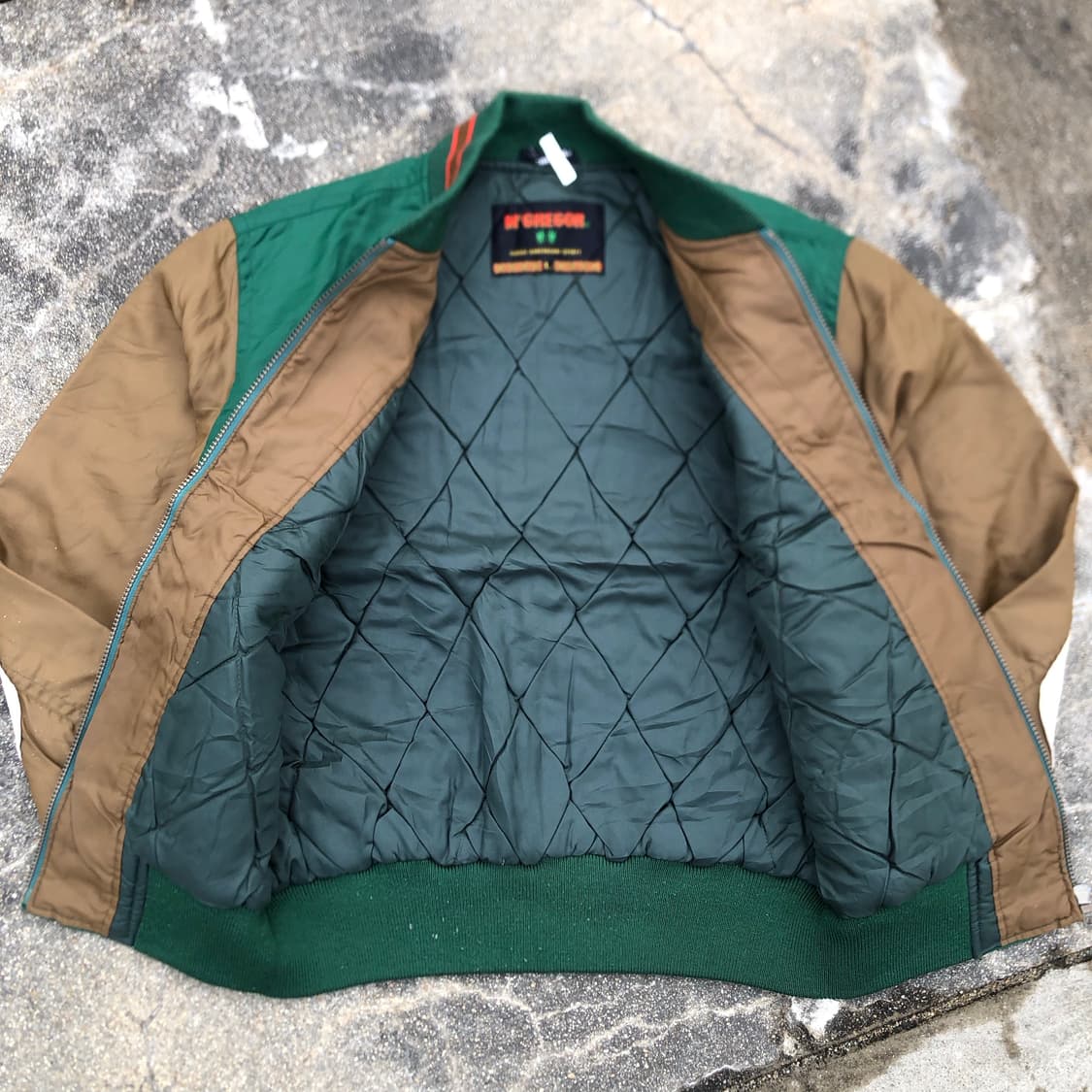 [L] 맥그리거 나일론 누빔 바시티 자켓 상품이미지3