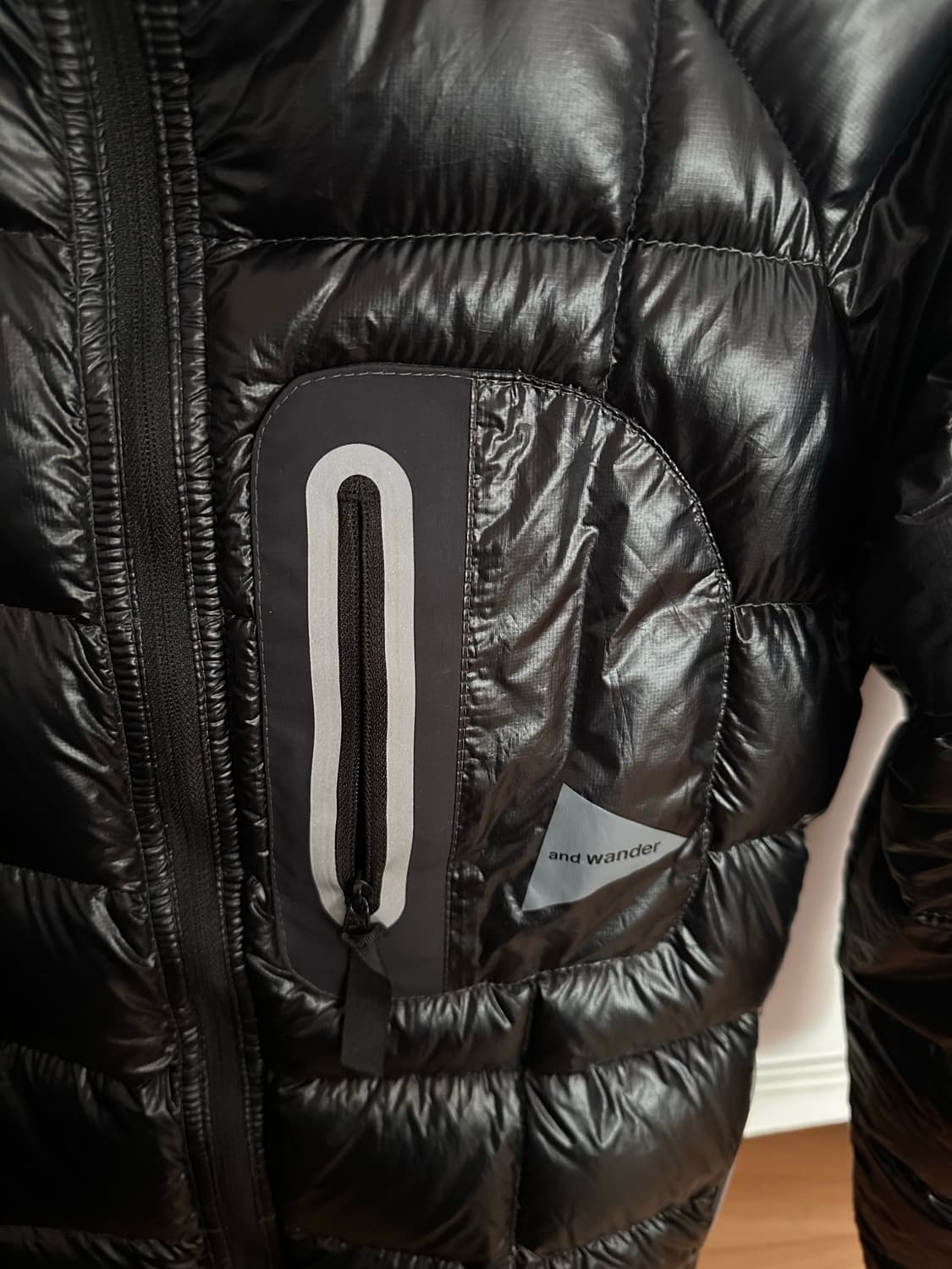 앤드원더 다이아몬드스티치 패딩 상품이미지2