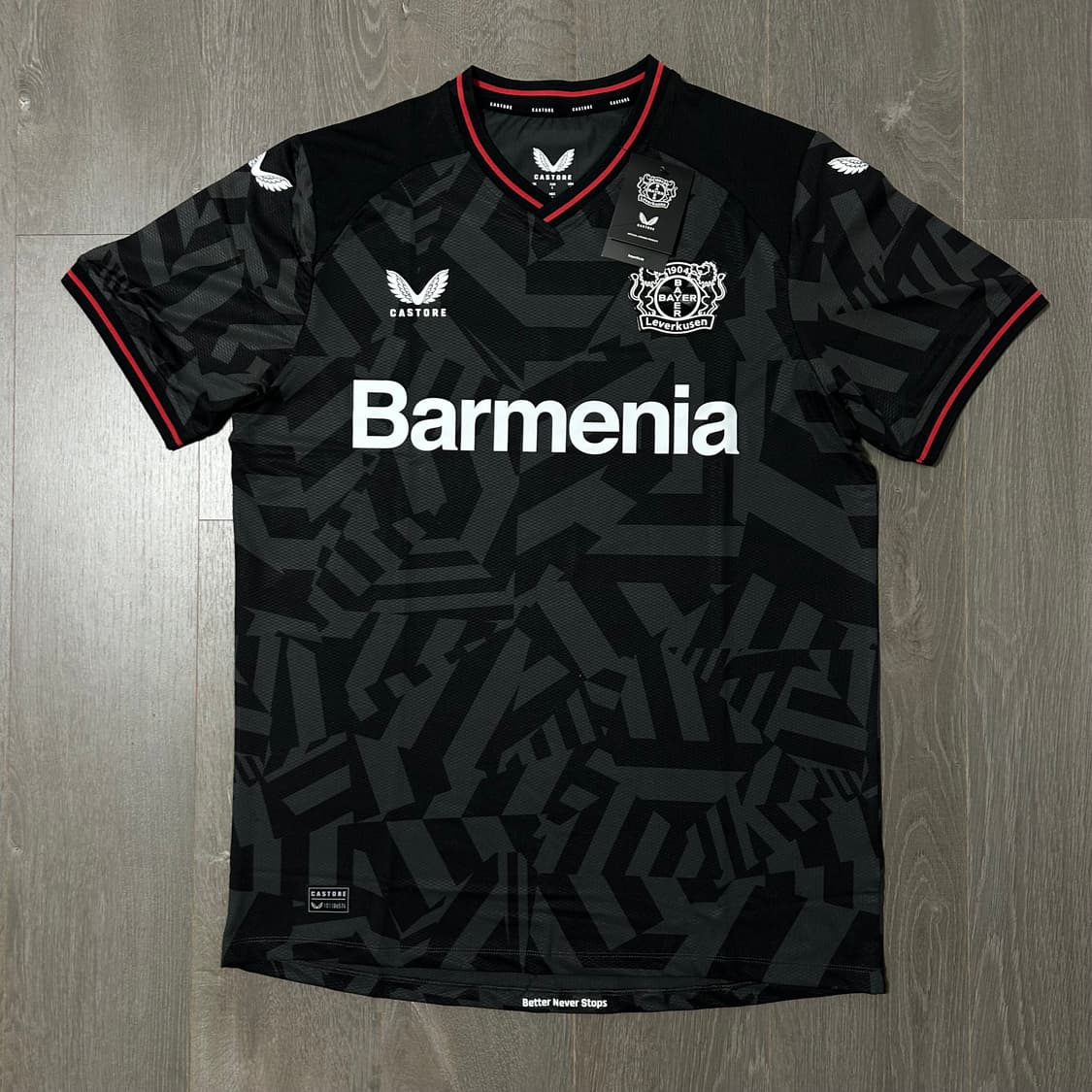 22-23 레버쿠젠 어웨이 지급용 / 어센틱 유니폼 L 상품이미지1