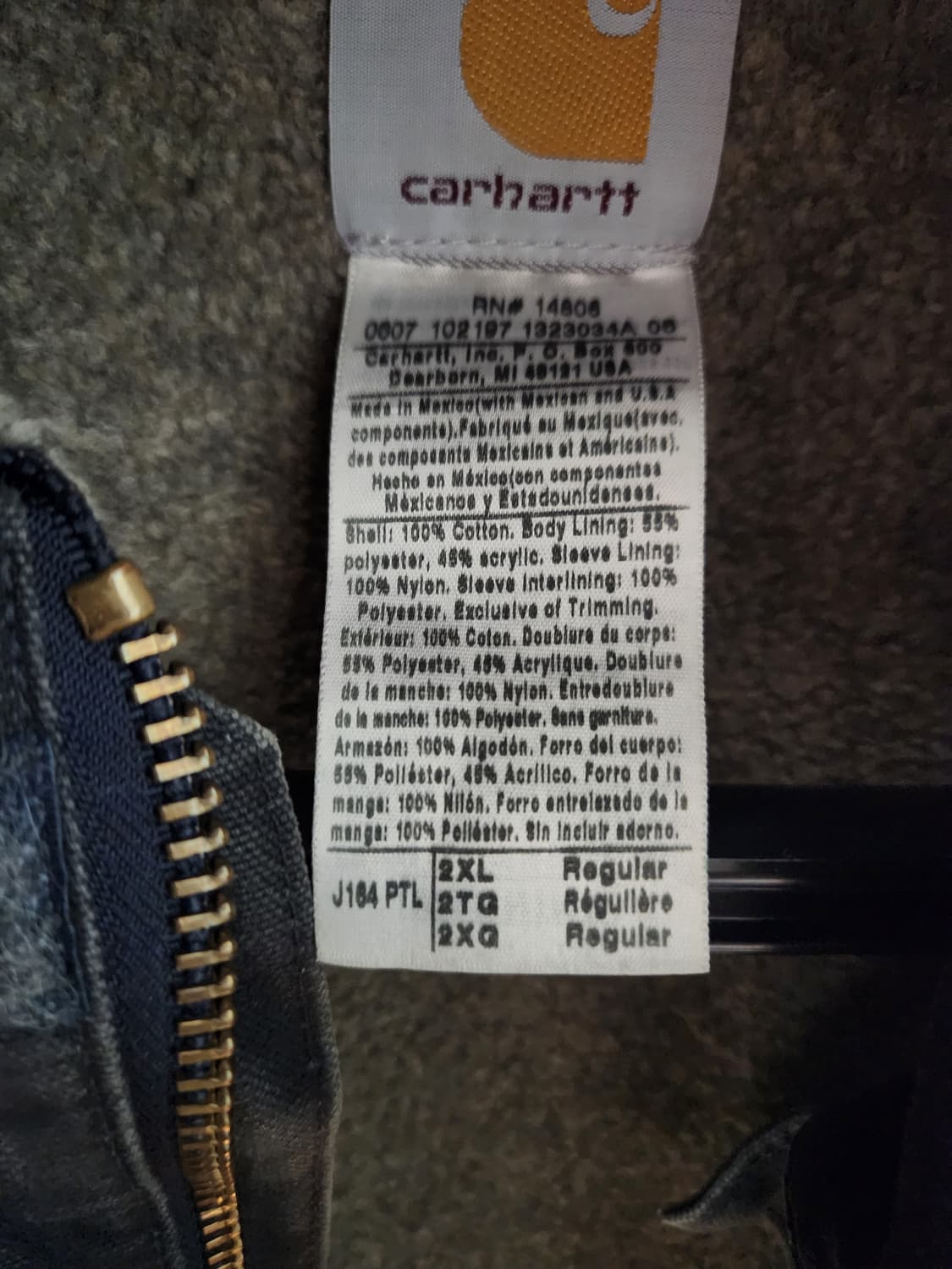 칼하트 워크자켓 상품이미지6