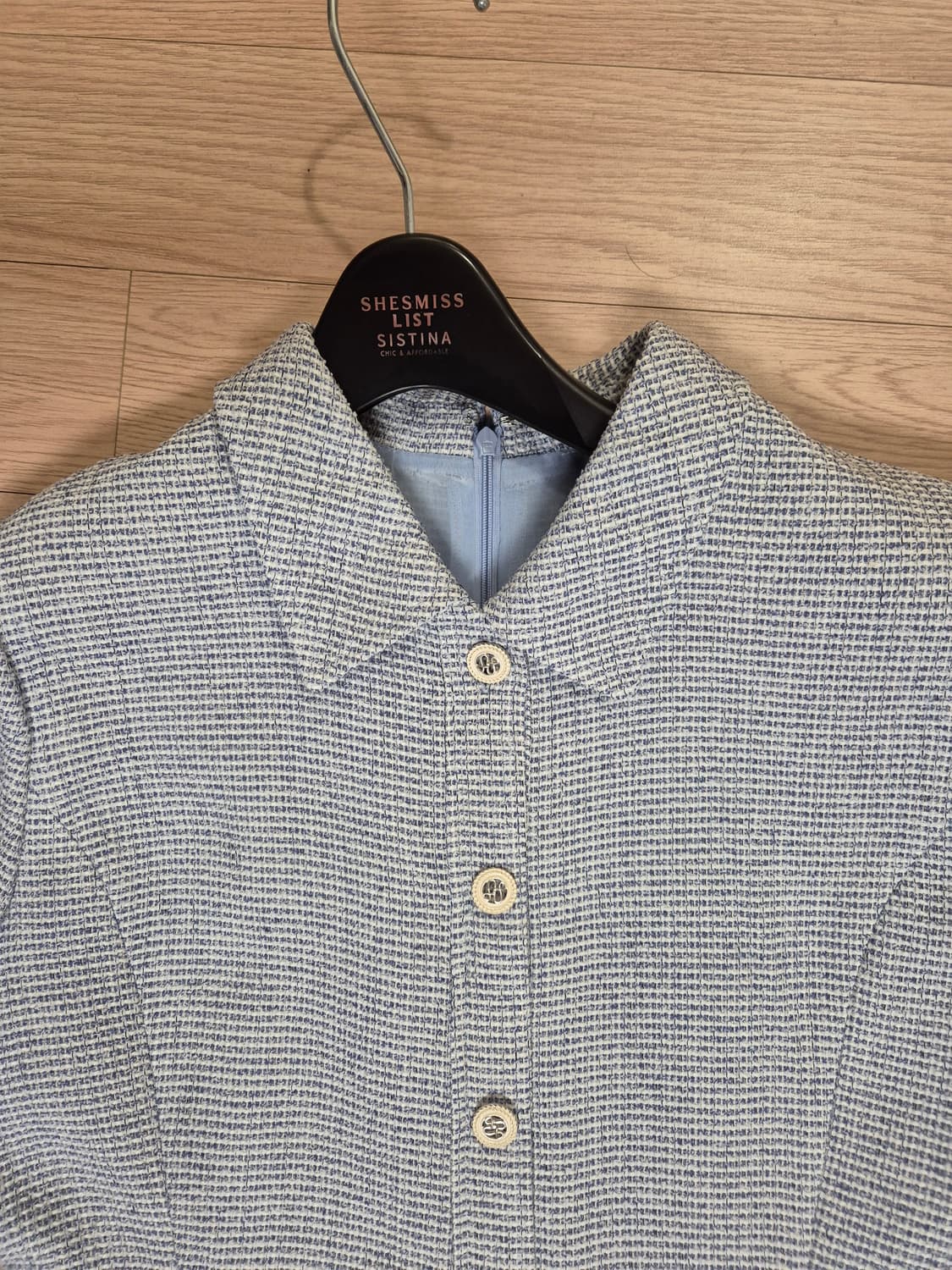 LIST 트위드 클래식 원피스(66) 상품이미지7