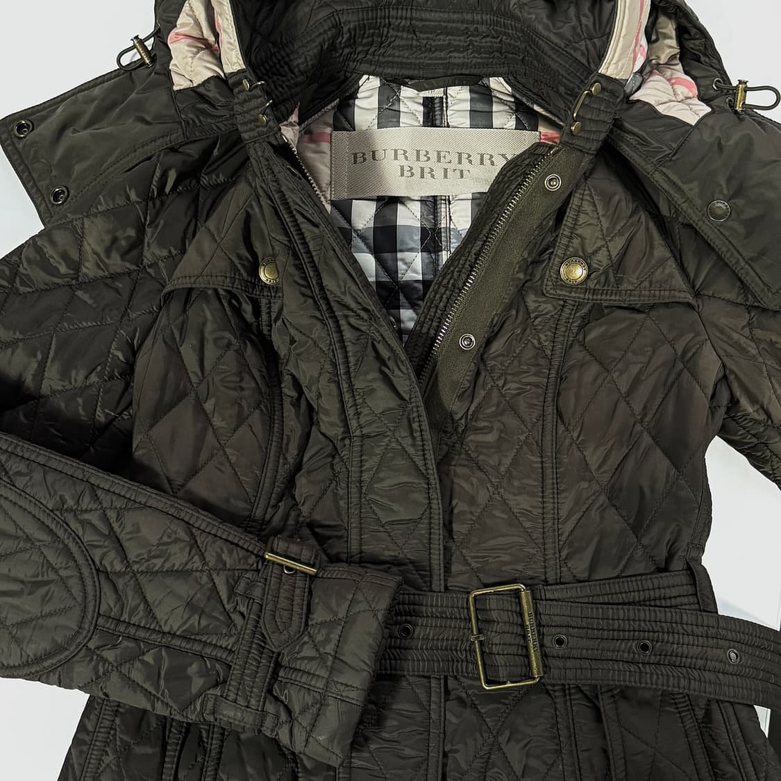 버버리브릿 핀스브릿지 퀼팅 자켓 상품이미지4