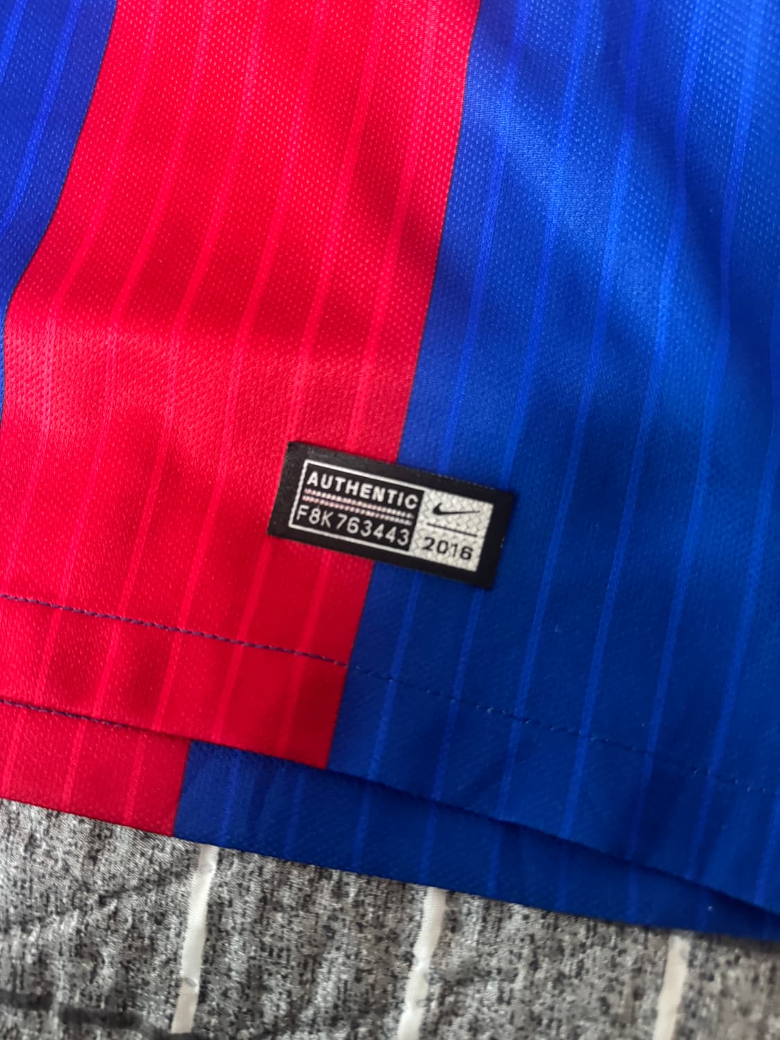 1617 바르셀로나 메시 마킹 유니폼 m사이즈 상품이미지7