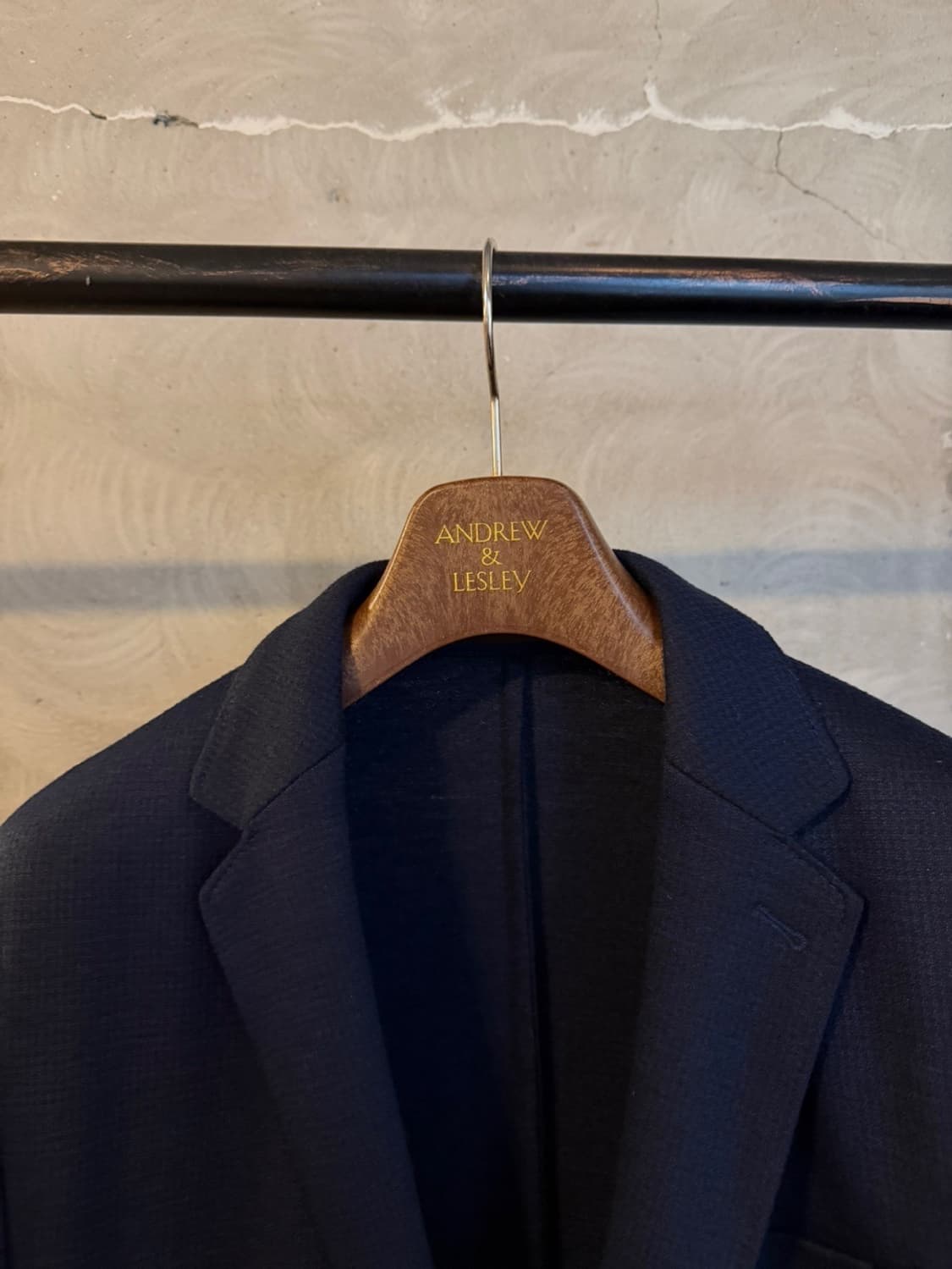 망고 플란넬 저지 패브릭 테일러드 자켓 100 상품이미지3