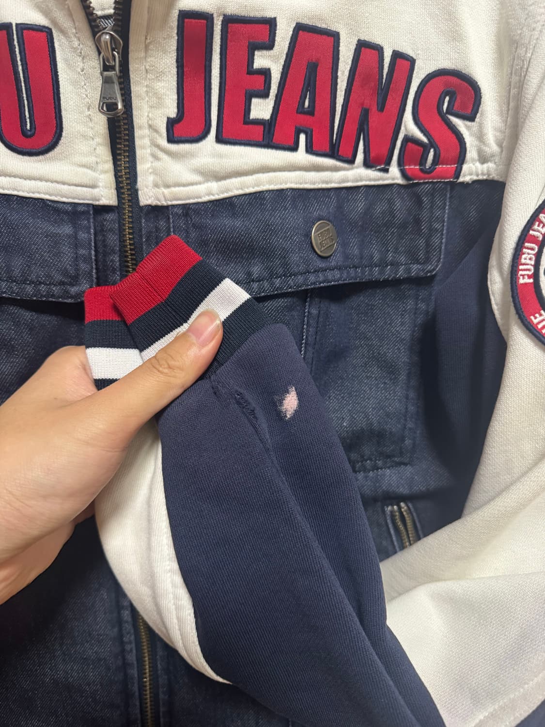 FUBU JEANS 레이싱 자켓 상품이미지4