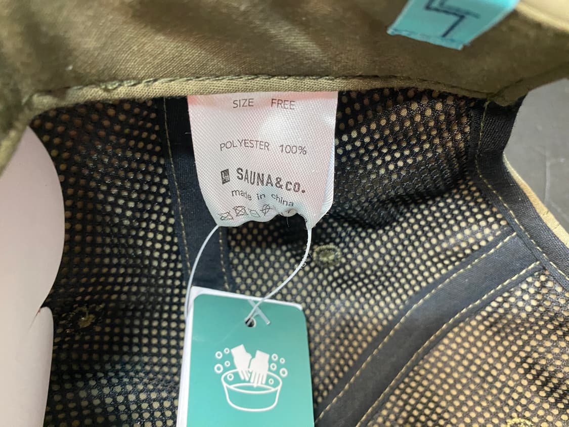 Sauna&co vintage style cap볼캡 새상품 상품이미지8