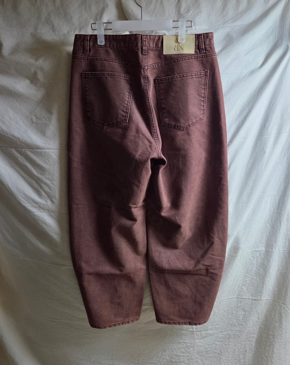 아르반 논 페이드 벌룬 데님 팬츠와인 3 상품이미지3