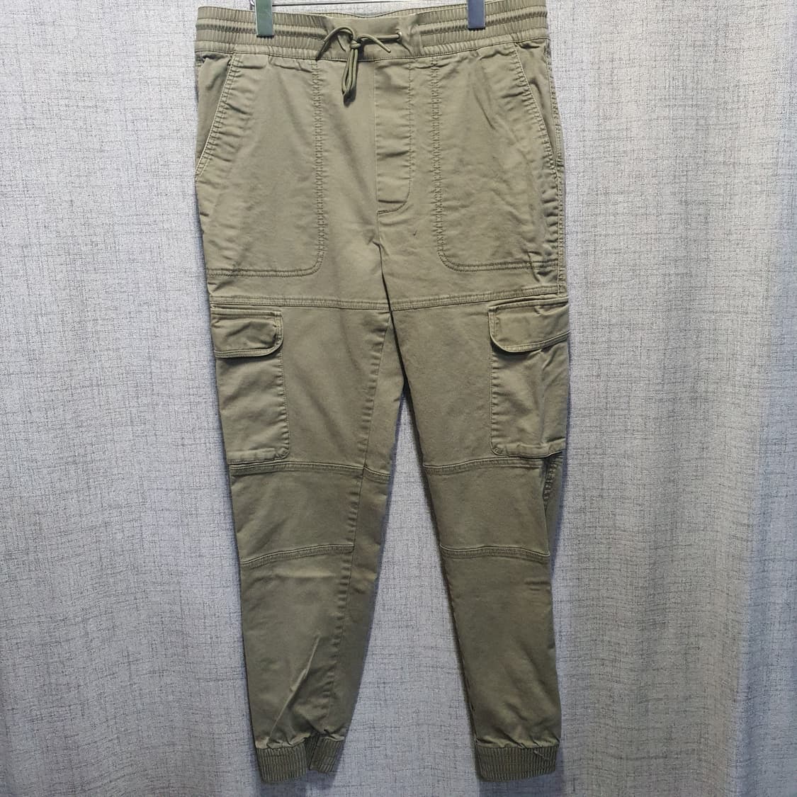 DKNY 디케이앤와이 카키 카고 조거팬츠  상품이미지1