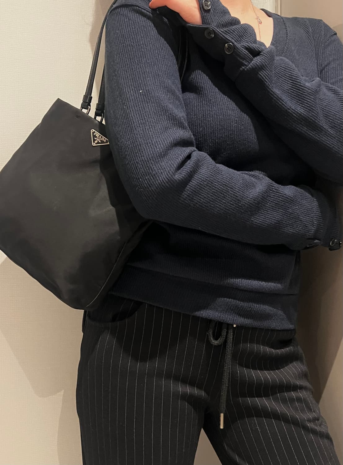 프라다 나일론 숄더백 상품이미지2