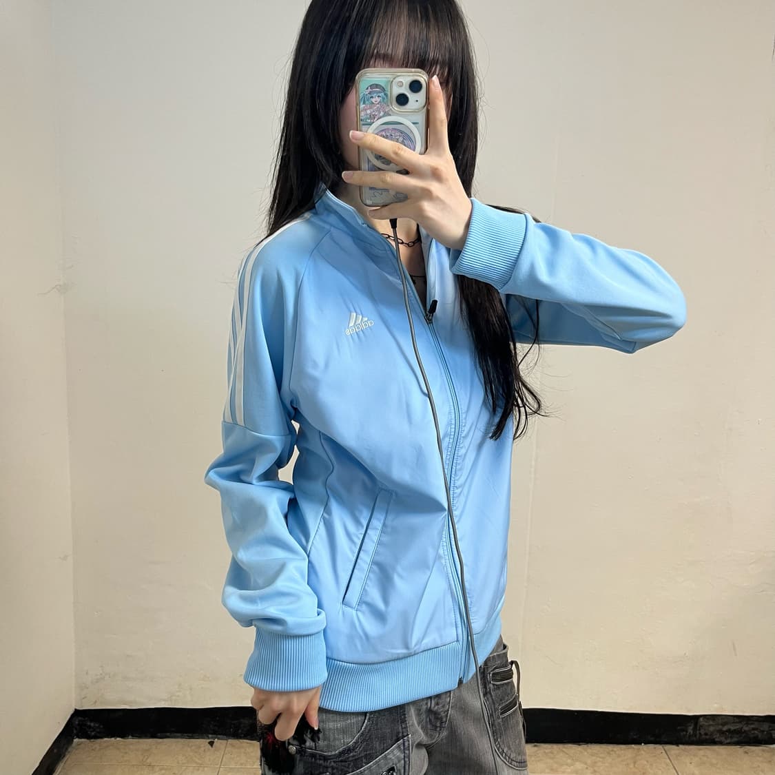Adidas sky blue jersey 상품이미지2