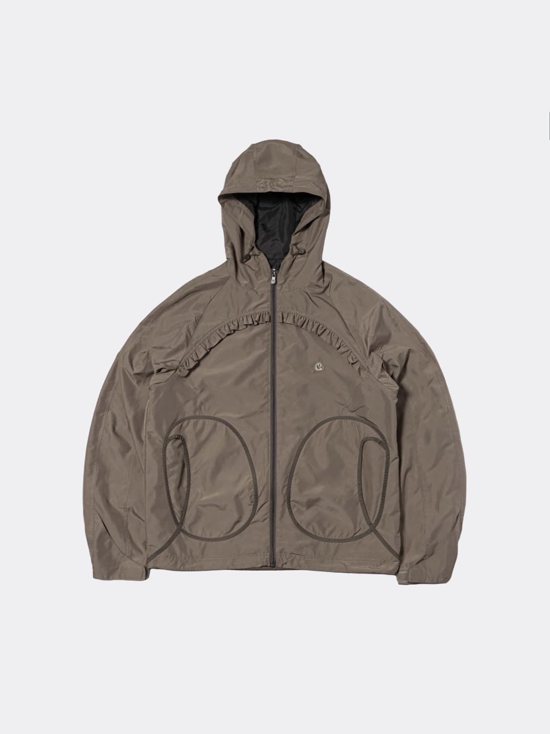 스마트어반유즈풀 ruffle jacket 러플 자켓 바람막이 코이세이오 상품이미지1