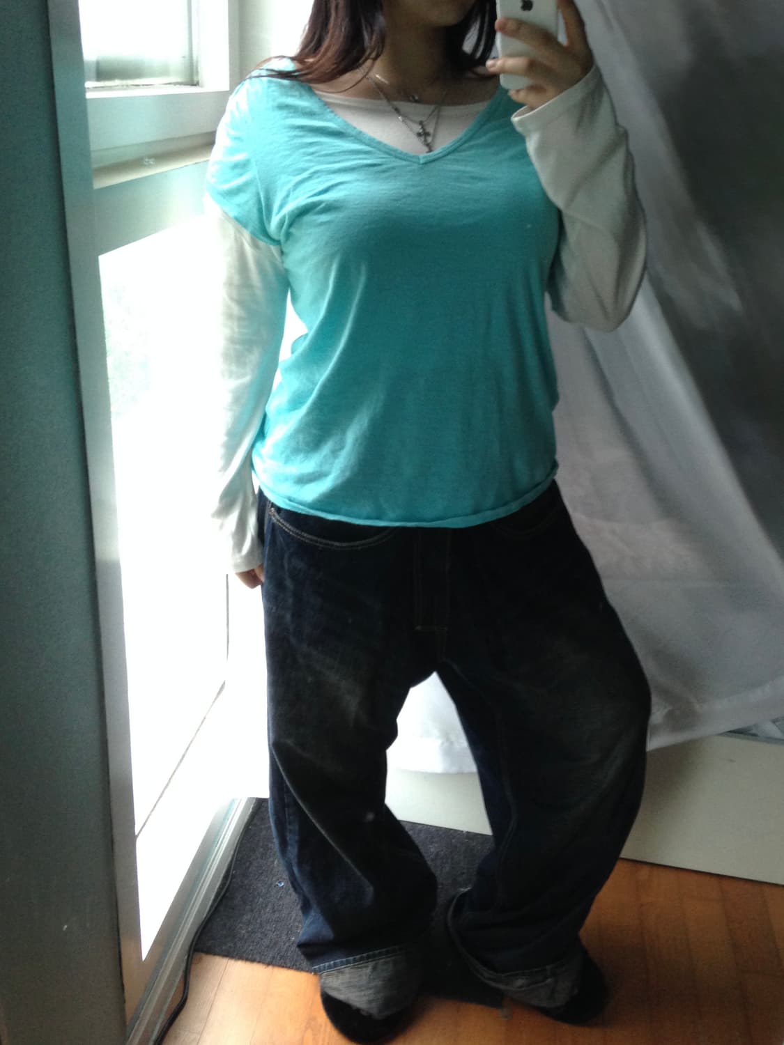 Y2K vintage mint tshirt 상품이미지3