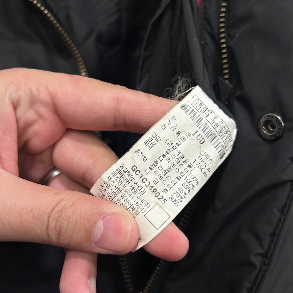 캠프리지멤버스 하이넥 히든카라 롱 패딩자켓 상품이미지4