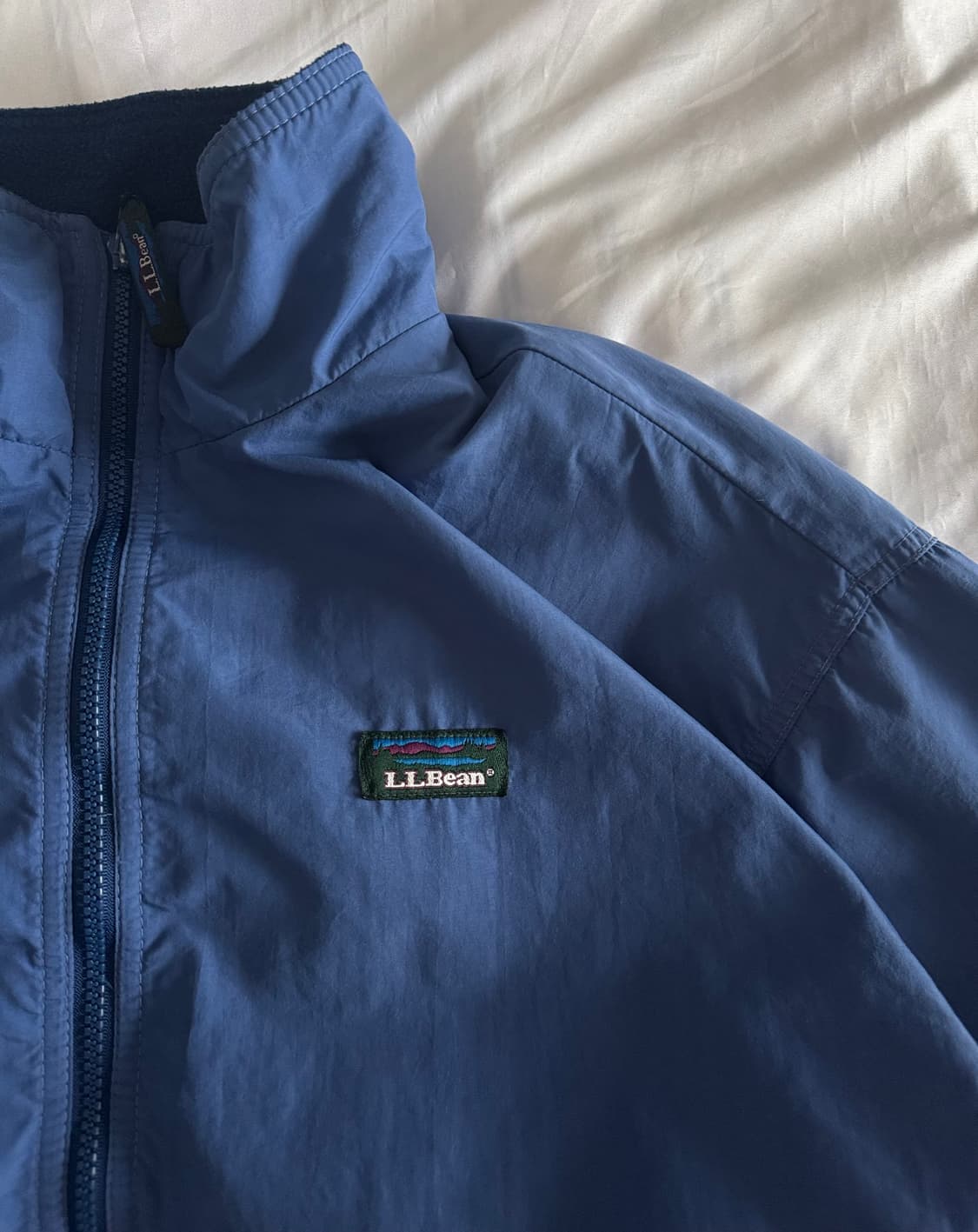 [XL] USA 90s 엘엘빈 ll bean 쓰리시즌 웜업 자켓 블루 상품이미지5