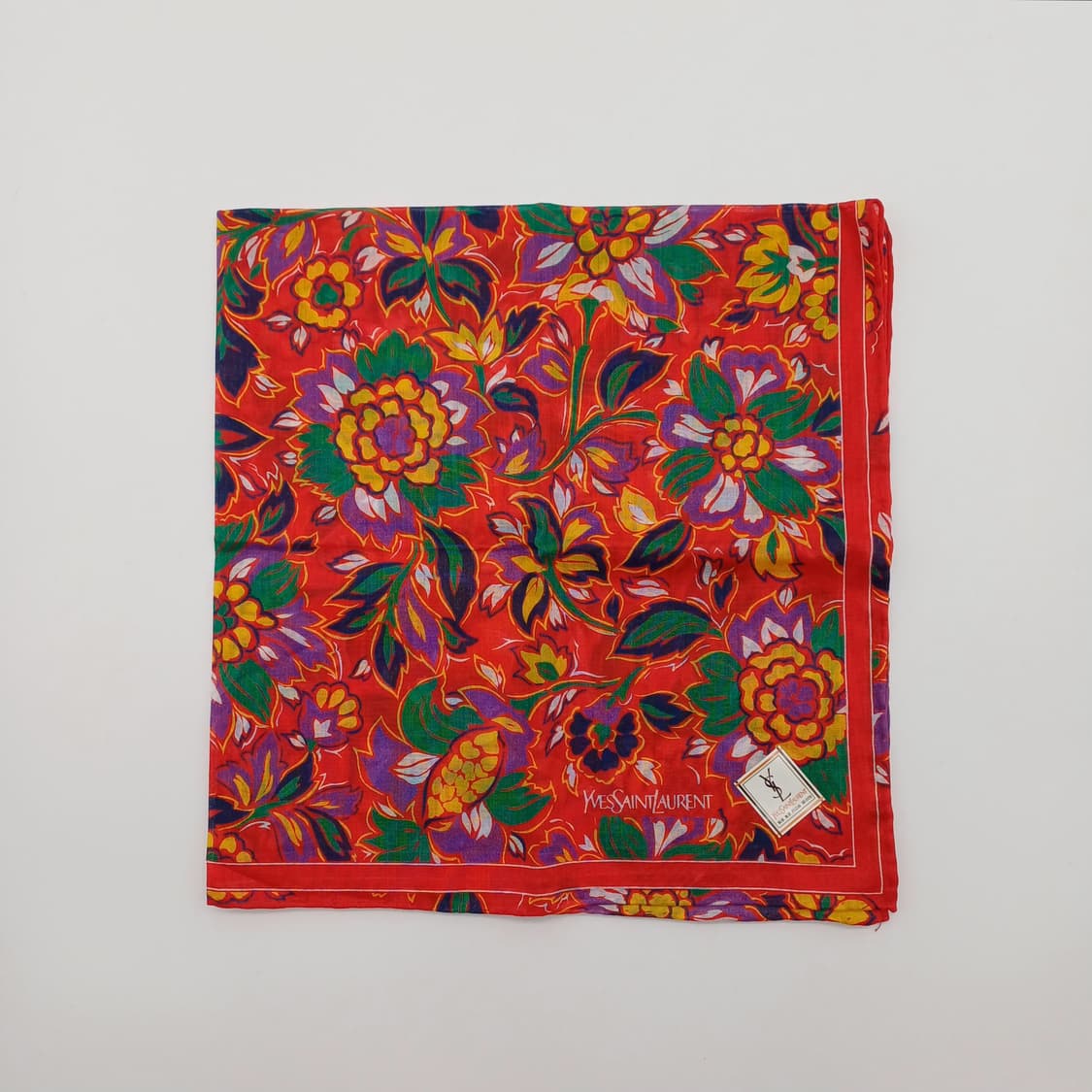 YSL 입생로랑 손수건 스카프 [BSFC10751-217-05] 상품이미지3