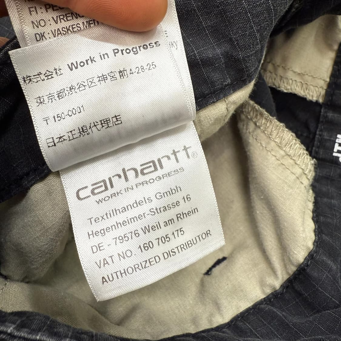 칼하트 wip 워크 카고팬츠 r1945 상품이미지7