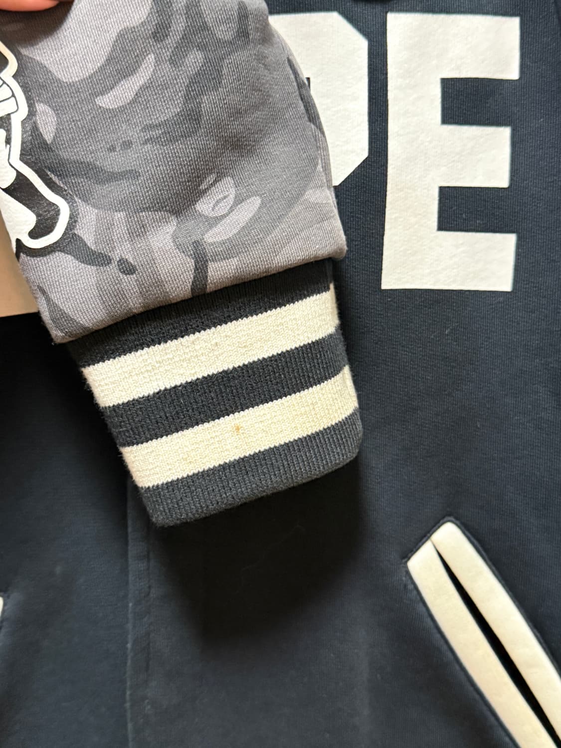 AAPE 바시티 후드  M사이즈 베이프 상품이미지3