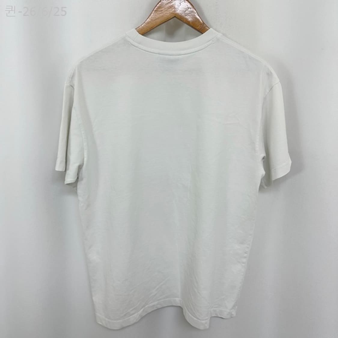 GAINSBORO 여자 면 반팔티 화이트 S 상품이미지8