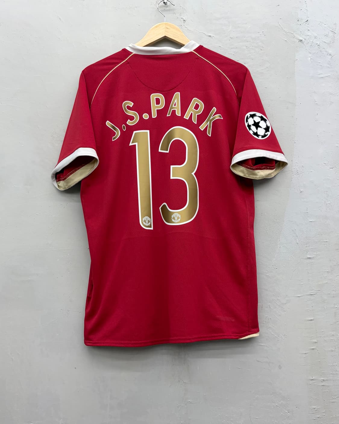 나이키 06-07 맨체스터 유나이티드 홈 챔스킷 박지성 상품이미지1