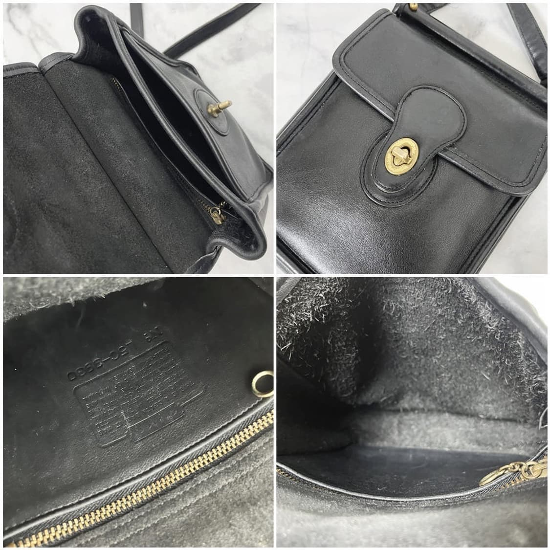 Old Coach Small Flap Crossbody Bag 상품이미지5