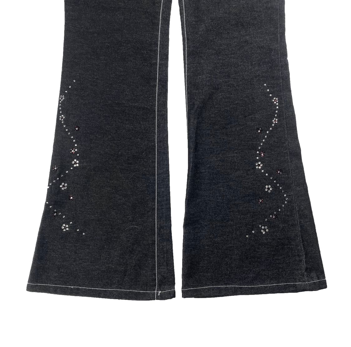 g.jon 플로랄 큐빅 부츠컷 팬츠 상품이미지5