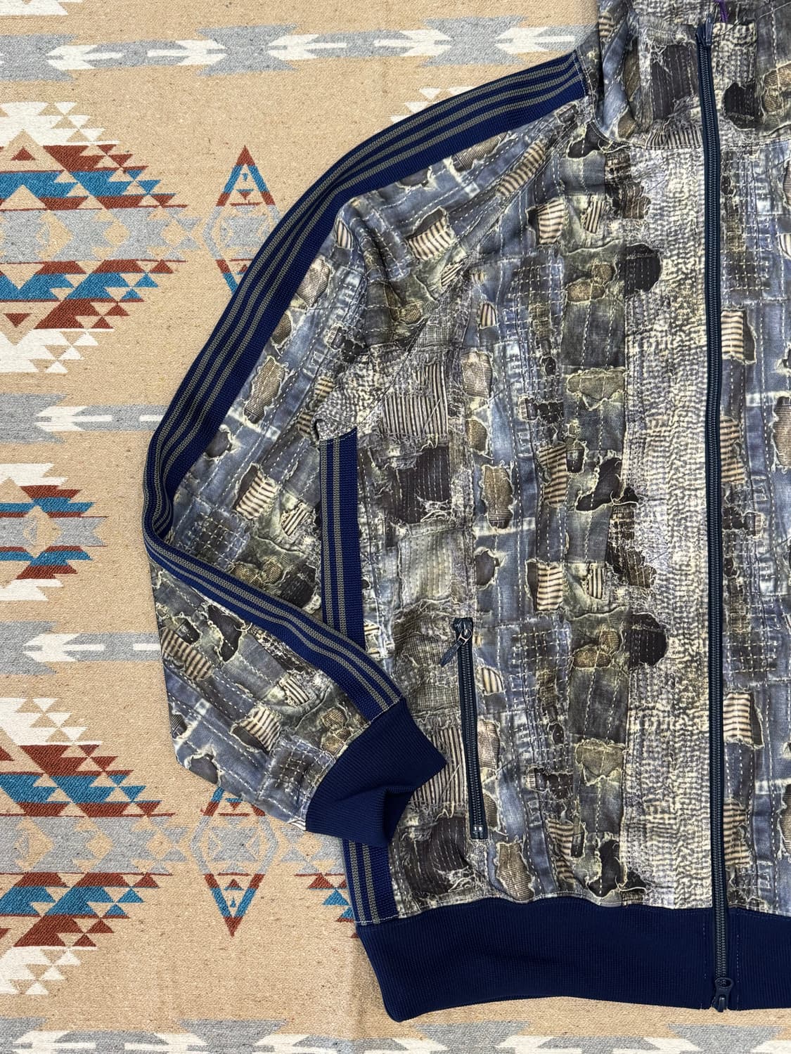 [L] 니들스 L.H.P 별주 보로 프린팅 트랙 자켓  상품이미지2