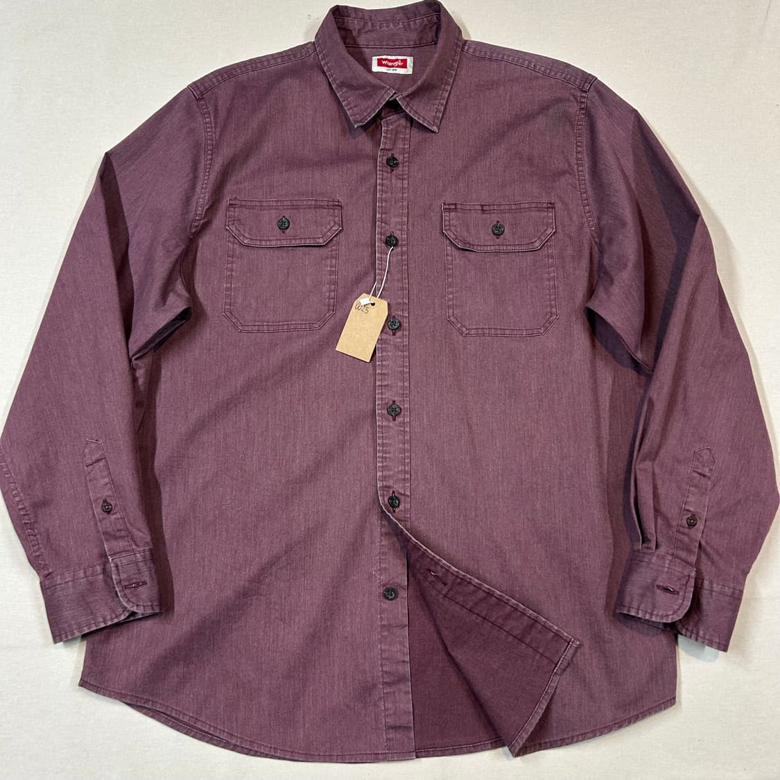 L) Wrangler 랭글러 투포켓 워크웨어 코튼 셔츠 W25 상품이미지2