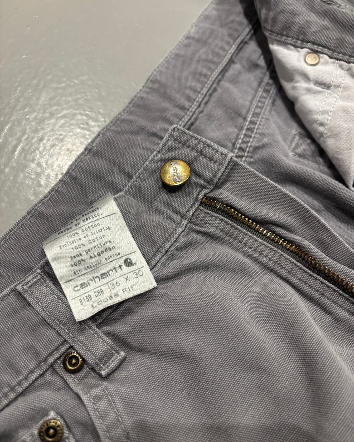 칼하트 카펜더 팬츠(스톤 그레이)   상품이미지7