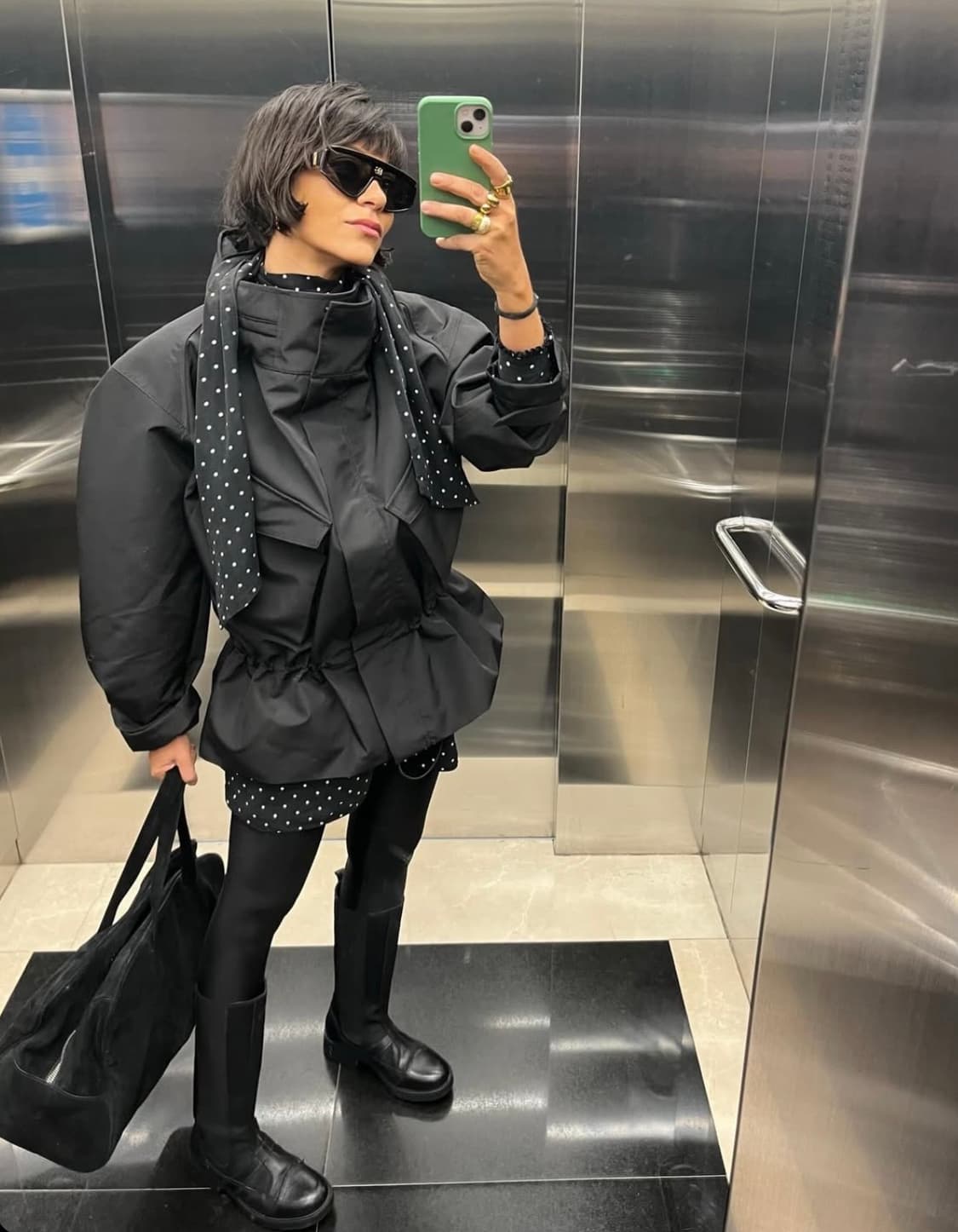 [XS]H&M 에이치앤엠 스튜디오 페블럼 후드 자켓 상품이미지2