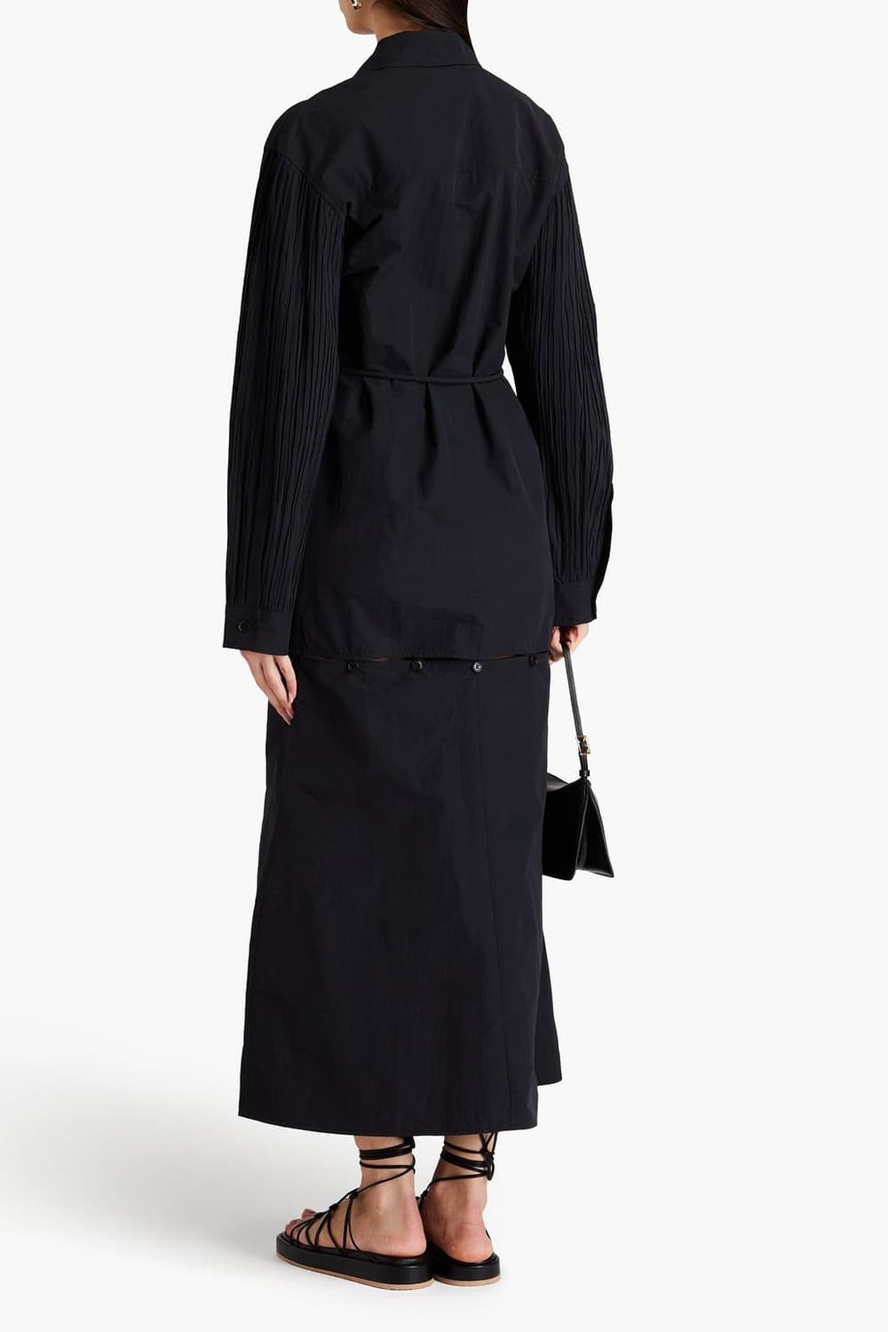 나누슈카 아코디언 슬리브 2in1 셔츠/롱 원피스 상품이미지9