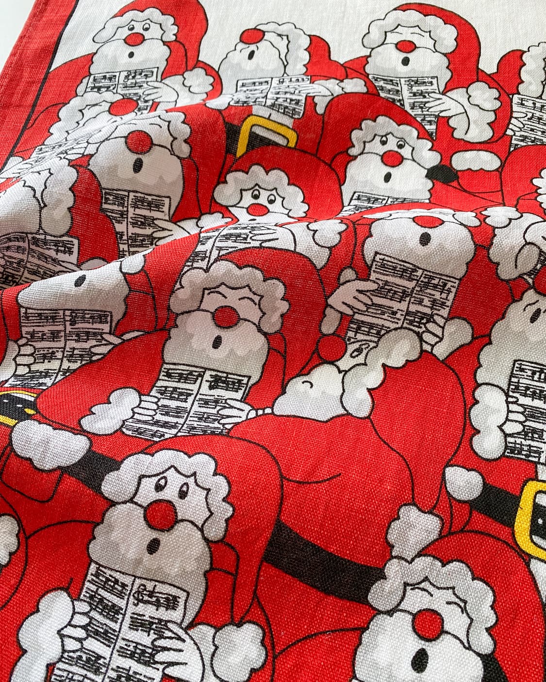 유럽 빈티지 패브릭 (Santa) 상품이미지2