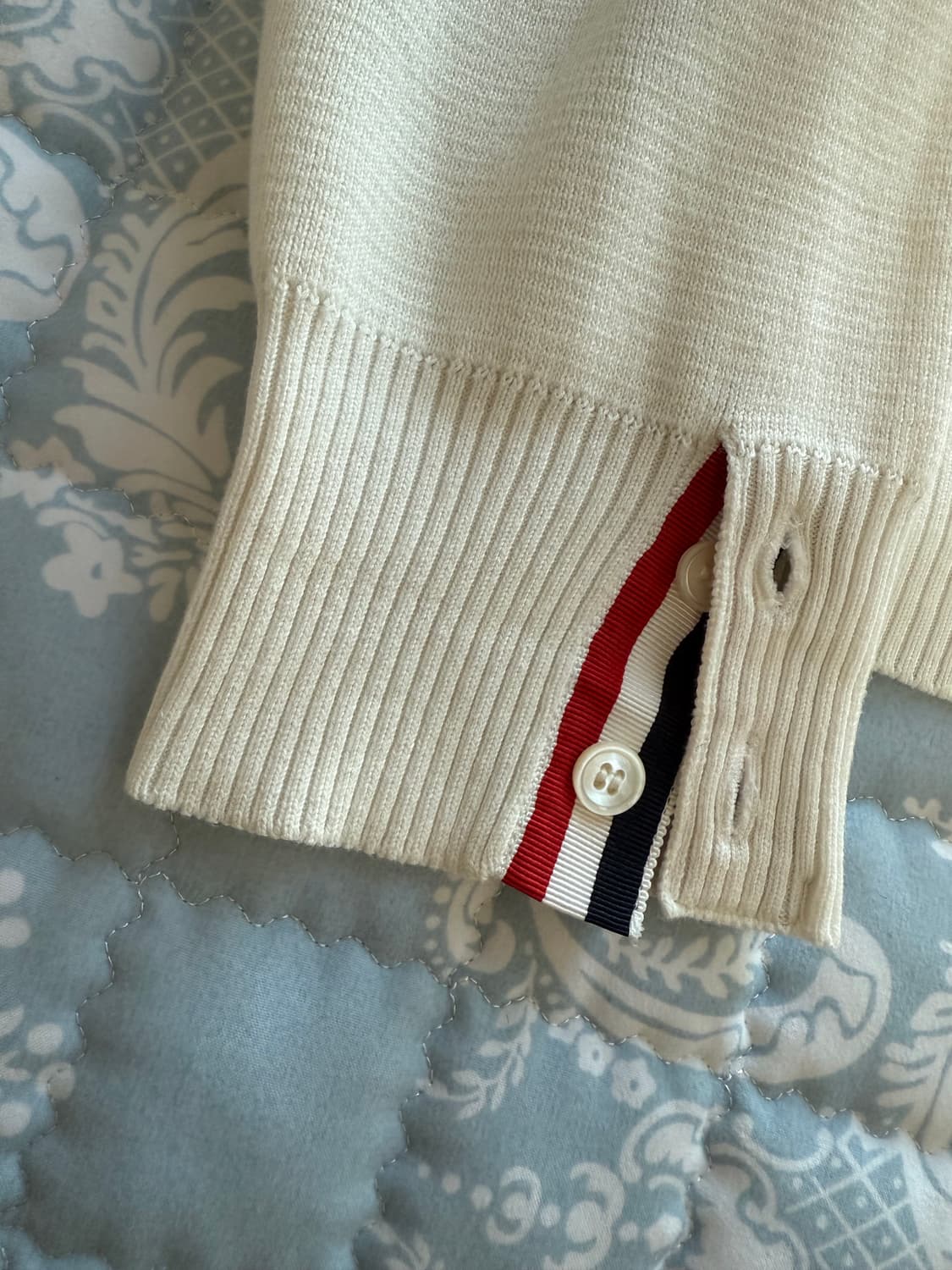 톰브라운 밀라노 스티치 가디건 4 백화점판 상품이미지5