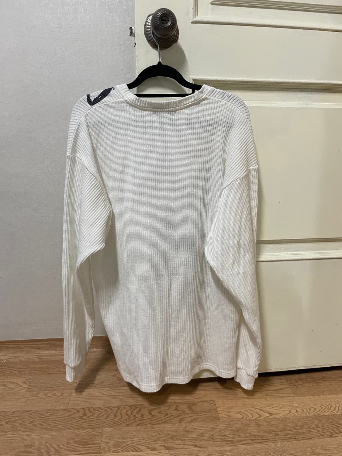 비크 beak 프린팅 와플 긴팔 상품이미지4