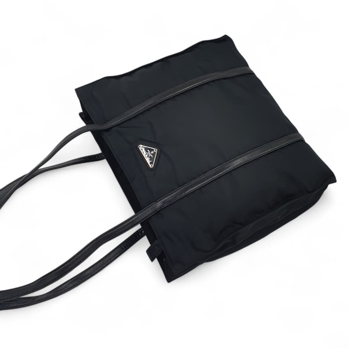 프라다 삼각로고 리나일론 블랙 숄더백 B6506 상품이미지4