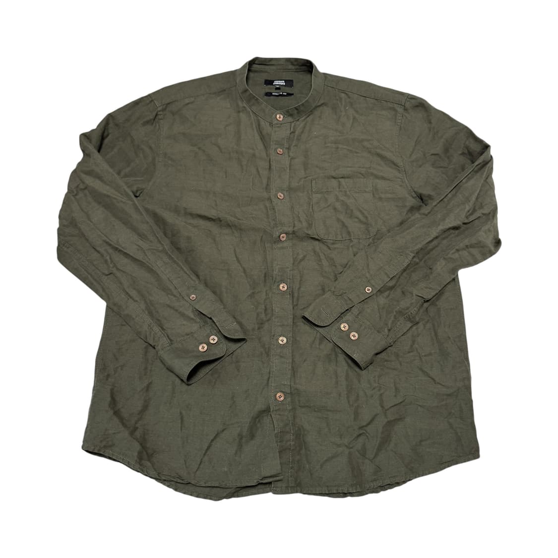 무신사 스탠다드 카키 셔츠 상품이미지1