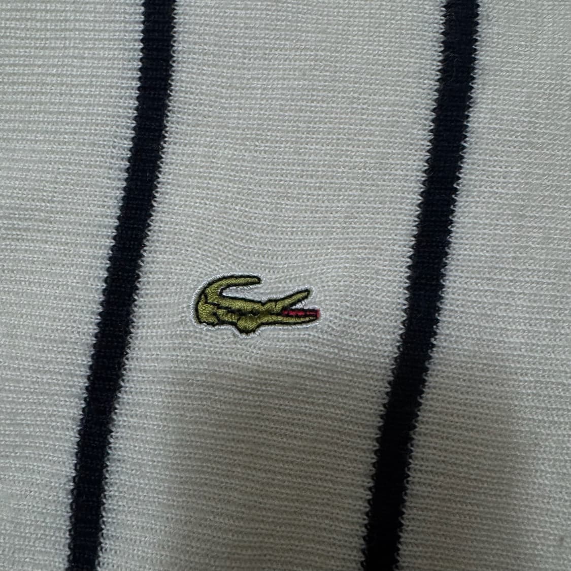 라코스테 남성 스트라이프 니트 XL/105  상품이미지3