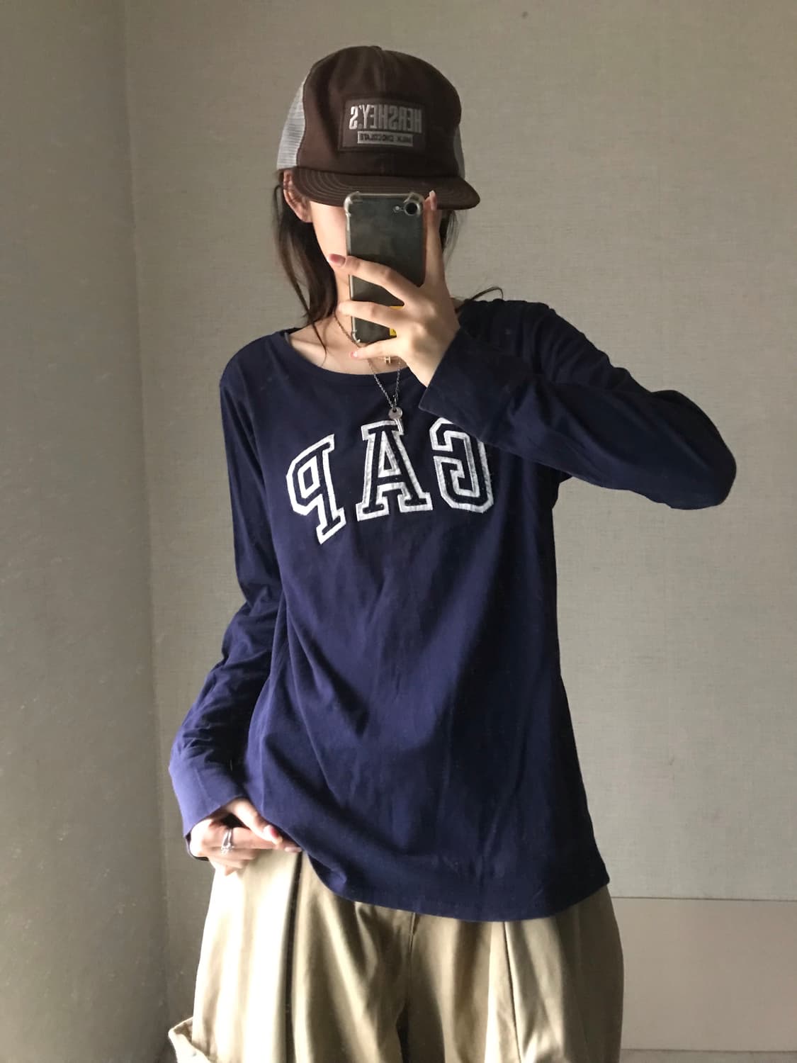 갭 네이비 롱슬리브 상품이미지2