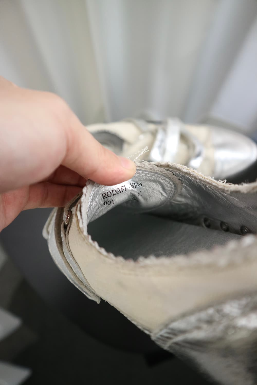 Just Cavalli silver sneakers 상품이미지5